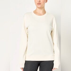 Allbirds Cream Long Sleeve Sweatshirt